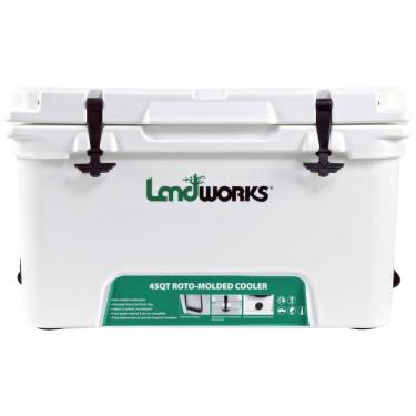 Imagem de Cooler Térmico Portátil 45 Litros com Isolamento Espesso, Landworks, Branco