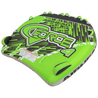 Imagem de Boia Rebocável Inflável Para 4 Pessoas, Resistente, AIRHEAD, Verde