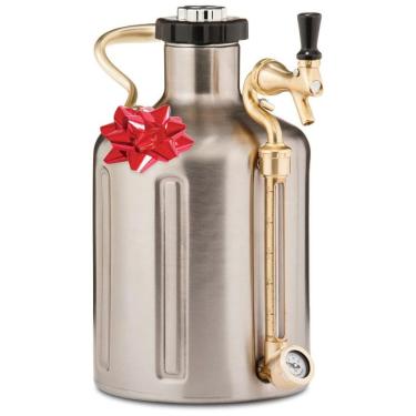 Imagem de Chopeira, Grooler 3,7 Litros, Aço Inoxidável, GROWLERWERKS Stainless Steel, Prateado