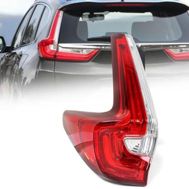 Imagem de Huray Luz traseira de LED para Honda CRV 2017 2018 2019 OE 33550TLAA01 substituição da luz de parada da lâmpada traseira (lado do motorista (esquerda))