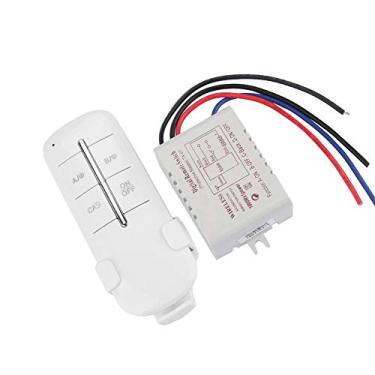 Imagem de Generic Interruptor da Lâmpada de Controle Remoto Fácil Distância Interna 20m Anti-perturbação para Luz de Cúpula Luz LED 1/2/3/4 Maneiras ON/OFF AC180-240V 1000W Receptor Sem Fio para Sala de