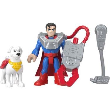 Imagem de Imaginext DC Super Friends Figura Básica 7,6 CM com Acessórios - Fishe