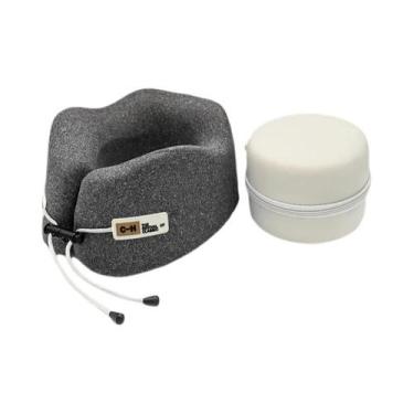 Imagem de Almofada De Pescoço Em Espuma Viscoelástica Em Formato De U Para Viage