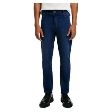 Imagem de Calça Jeans Masculina Hering Skinny Azul Médio - KZOF2ASN-Masculino