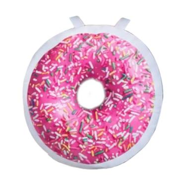 Imagem de Colaxi Fantasia de Halloween: Roupa engraçada de donut para festas e brincadeiras de faz de conta, Vermelho