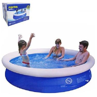 Imagem de Piscina Inflável Com Borda 2490L 63X240Cm De Ø Na Caixa - OEM