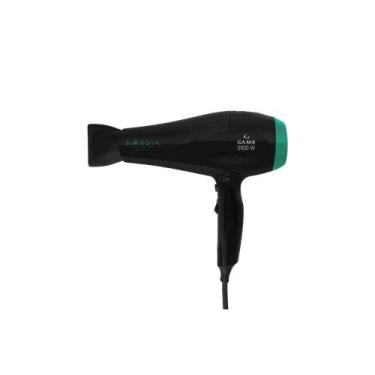 Imagem de Secador De Cabelo Babosa Ceramic Ion 127V - Gama - GA.MA ITALY, Preto 