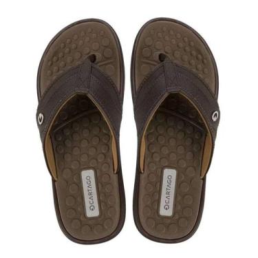 Imagem de Chinelo Cartago Veneto II - Marrom, 41
