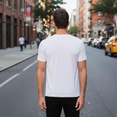 Imagem de Camiseta Masculina Gola V em Viscose Hope-Masculino