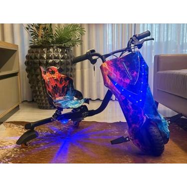 Imagem de Triciclo Elétrico Drift 350W com Amortecedor, Bluetooth e 3 velocidades!