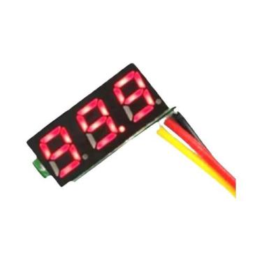 Imagem de Mini Voltímetro Digital Com Tela LED De 0,28 Polegadas, Testador De Vo