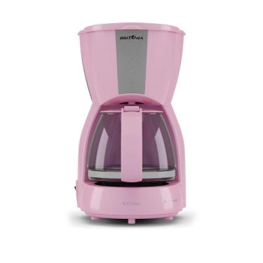 Imagem de Cafeteira Rosa Britânia BCF15 Inox 15 Xícaras 550W 220V