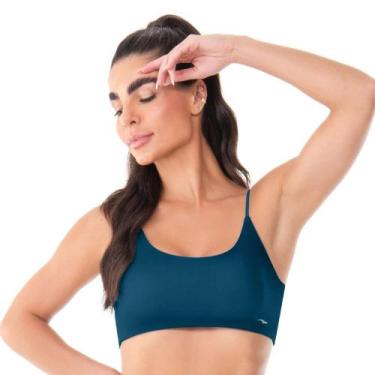 Imagem de Top Fitness Básico com Bojo Removível e Alças Finas Anoitecer Zee Rucc