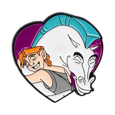 Imagem de Pin De Esmalte Kawaii Stitch Sereia Para Mochilas, Roupas, Joias, Pres