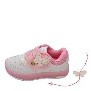 Imagem de Tênis Bebê Kidy Happy Com Acessório para Cabelo REF: 3130051, Branco, 