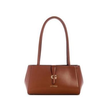 Imagem de Bolsa Carrie Girlfriend Satchel Marrom-Feminino