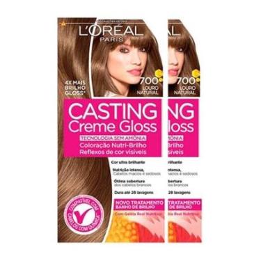 Imagem de L'Oréal Paris Coloração Casting Creme Gloss Kit - 700 Louro Natural Kit-Unissex