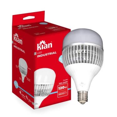 Imagem de Lâmpada 120w Super Led Galpão Kian Bocal E40 Barracão Bulbo