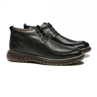 Imagem de Bota Casual Masculina Malcolm Preto Samello-Masculino