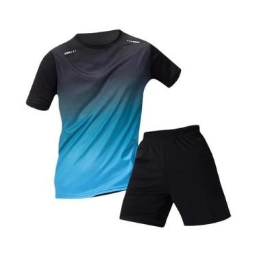 Imagem de Conjunto Esportivo Masculino De Secagem Rápida Para Adolescentes E Adu