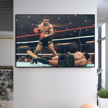 Imagem de Pintura de parede em tela Imagem lendária de boxe 30x40cm - taiyuanket