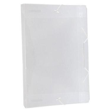 Imagem de Pasta Aba Elástica Ofício 20mm Transparente 502PP-TR - Dac