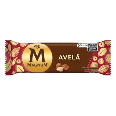 Imagem de Sorvete Avelã Magnum Chocolate ao Leite 72g Kibon