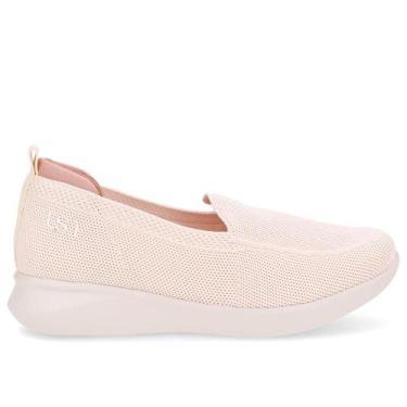 Imagem de Tenis usaflex tricot slip on ref ud03006 feminino, 37, Creme