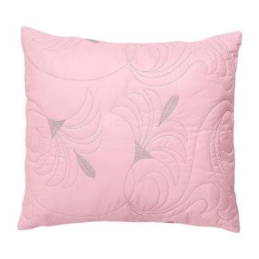 Imagem de Almofada Decorativa Melody Bordada Com Refil 100% Poliéster - Rosé