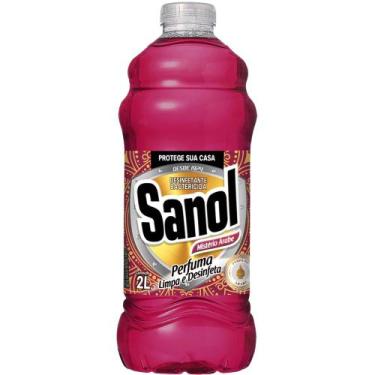 Imagem de Desinfetante Bactericida Perfuma Limpa e Desinfeta 2L - Sanol