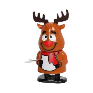 Imagem de Mini Brinquedos De Natal De Corda: Elfo, Papai Noel E Boneco De Neve Q