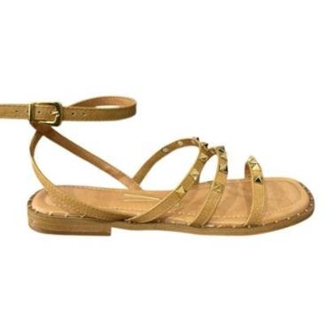 Imagem de Sandália Vizzano Rasteira Tira com Spike-Feminino