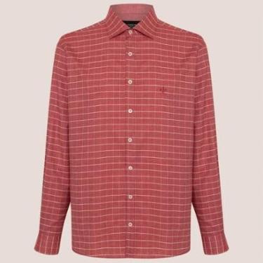 Imagem de Camisa Dudalina Comfort Oxford Xadrez Masculino-Masculino
