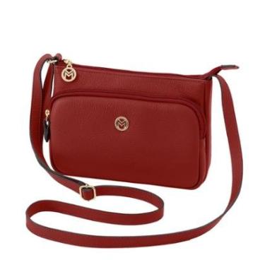 Imagem de Bolsa Transversal Couro Mariart Rosalina-Feminino