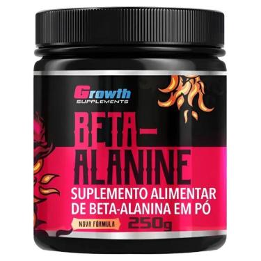 Imagem de Beta Alanina 250g Growth Original com nfe-Unissex