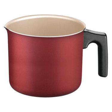 Imagem de Fervedor Turim Alumínio 14cm Vermelho 1,7 Litros Antiaderente Starflon