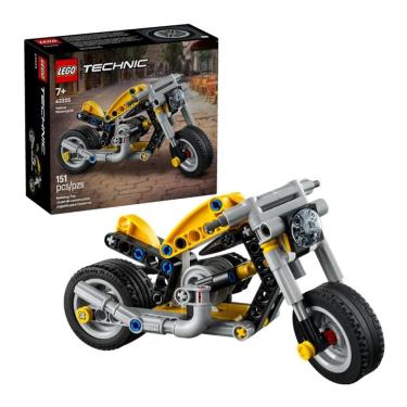 Imagem de Lego Technic Motocicleta Amarela - 42225