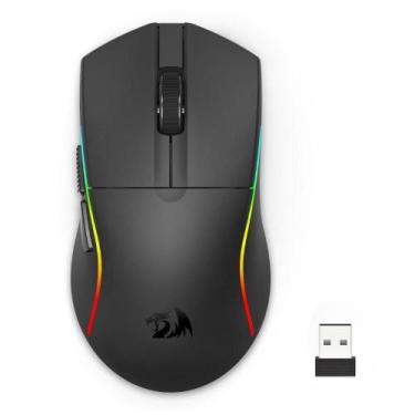 Imagem de Mouse Gamer Redragon Deicide Standard RGB Sem Fio PAW3311 24000DPI Pre