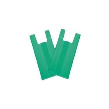 Imagem de Sacolas Sacolinhas Plastica Verde Reciclada 15 Kg - Higipack