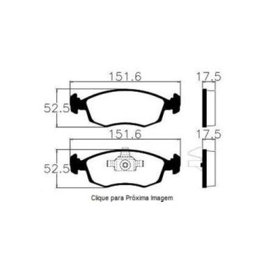 Imagem de Pastilha freio convencional dianteira - sistema teves - SYL