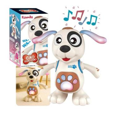 Imagem de Cachorro Robô Boneco Dançarino Movimento Mexe Com Som E Luz Dança Brin