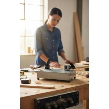 Imagem de Fura Cantos Oval 6,35mm + Furador Acabamento Elegante - Congratulation