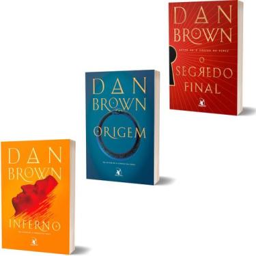 Imagem de Kit Saga Robert Langdon Vol 4-6: Inferno + Origem + Segredo Final - Da