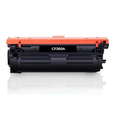 Imagem de Toner Compatível Com 508A CF360A 60A Preto Black Bk  M553DN M-553DN M5