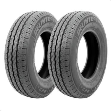 Imagem de Kit 2 Pneu 195r14c 106 104r Delinte Dv2 8 Lonas