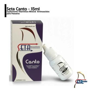 Imagem de Seta Canto Suplemento Vitaminico Mineral -15ml Passaros