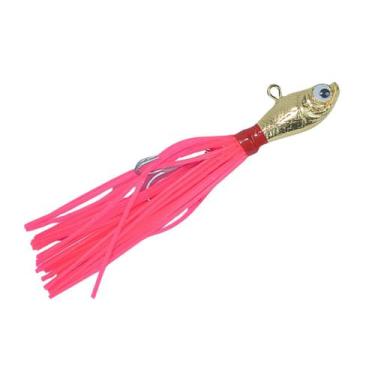 Imagem de Isca De Metal Deep Action Poseidon Tucunaré Traíra Robalo, Rosa
