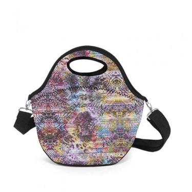 Imagem de Lancheira Térmica Anatômica de Neoprene KSN054 Kestal, Colorful