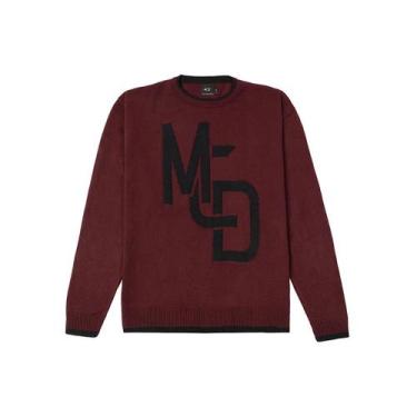 Imagem de Suéter MCD MCD WT24 Masculino Vinho Dragon, G, Vermelho escuro