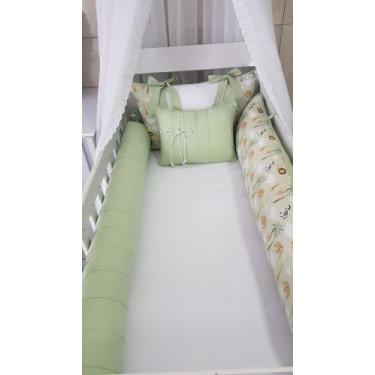 Imagem de Kit de berço safari - Ateliê jucinara Enxovais 